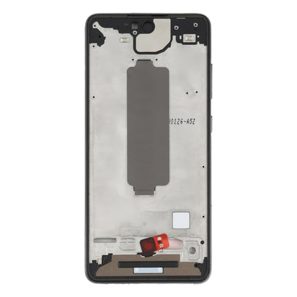 Samsung Galaxy A52 Black Middle Frame Bezel Plate Replacement - Quality Checked Part for Device Repair