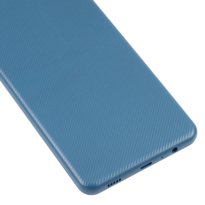 Samsung Galaxy A02 Blue Battery Back Cover with Camera Lens Frame - Durable Replacement Part