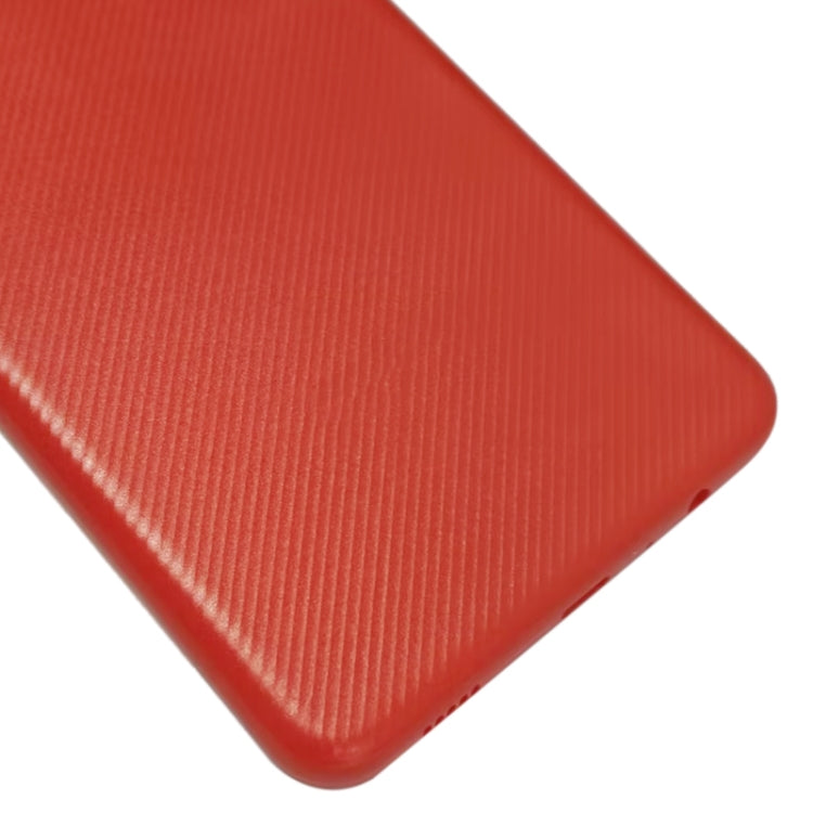 Samsung Galaxy A02 Red Battery Back Cover with Camera Lens Frame - Compatible Replacement Part