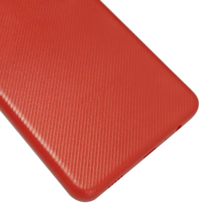 Samsung Galaxy A02 Red Battery Back Cover with Camera Lens Frame - Compatible Replacement Part