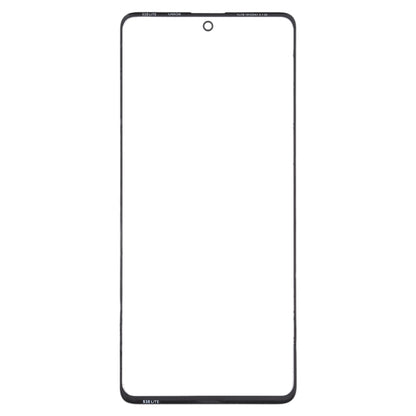 10pcs Black Front Screen Outer Glass Lens Replacement for Samsung Galaxy A71 - Quality Tested