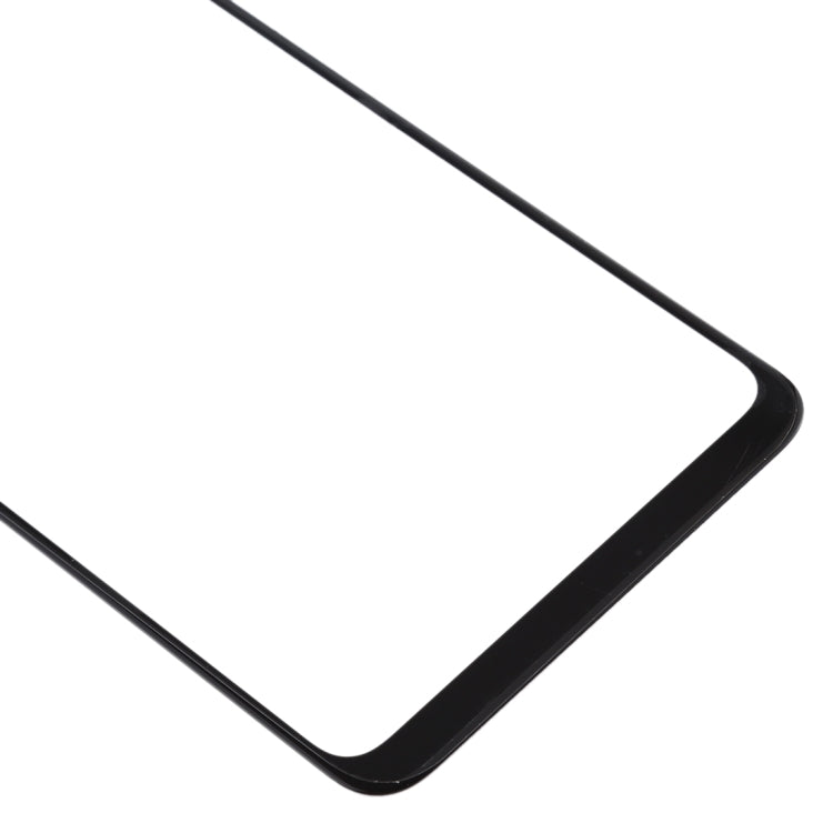 10pcs Black Front Screen Outer Glass Lens for Samsung Galaxy A20s - Replacement Parts
