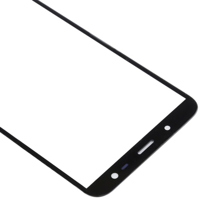 10pcs Black Front Screen Outer Glass Lens for Samsung Galaxy J6, J600F/DS, J600G/DS - Replacement Parts