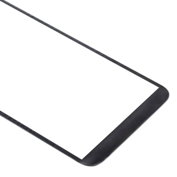 10pcs Black Front Screen Outer Glass Lens for Samsung Galaxy J6, J600F/DS, J600G/DS - Replacement Parts