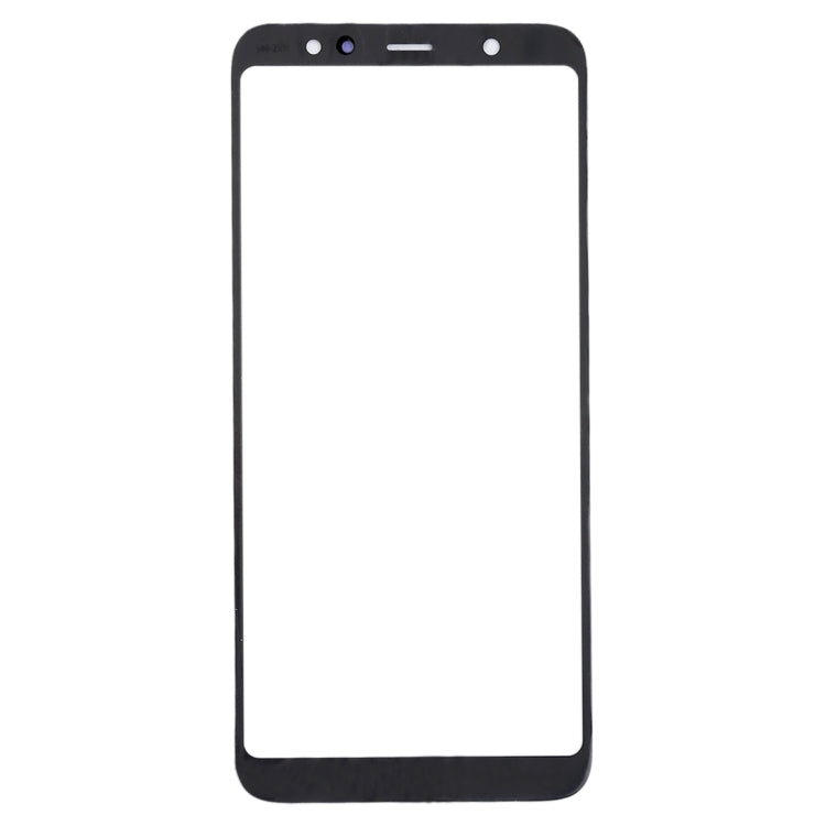 10-Pack Black Front Screen Outer Glass Lens for Samsung Galaxy A6+ (2018) / A605 - Replacement Parts