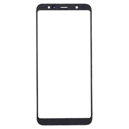 10-Pack Black Front Screen Outer Glass Lens for Samsung Galaxy A6+ (2018) / A605 - Replacement Parts