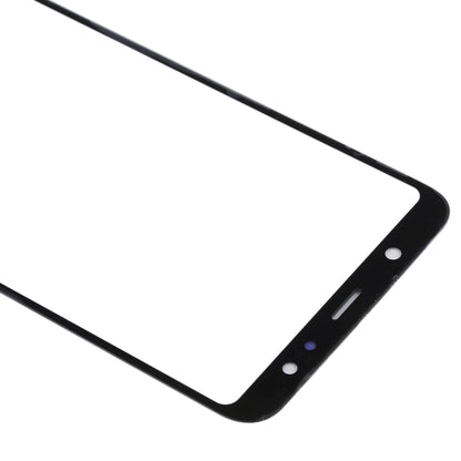 10-Pack Black Front Screen Outer Glass Lens for Samsung Galaxy A6+ (2018) / A605 - Replacement Parts