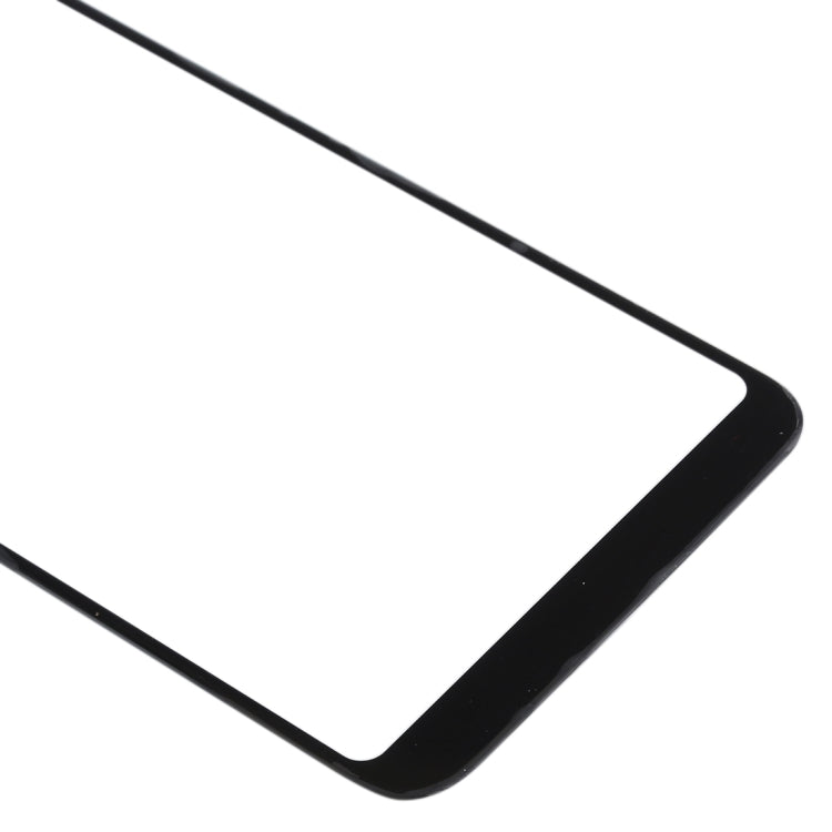 10-Pack Black Front Screen Outer Glass Lens for Samsung Galaxy A6+ (2018) / A605 - Replacement Parts