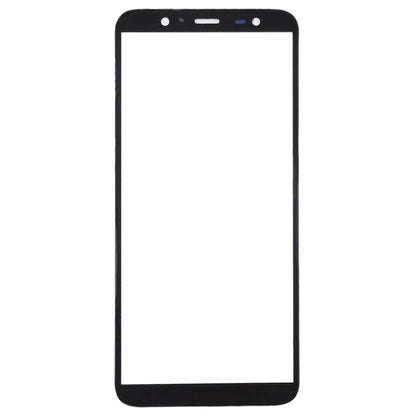 10pcs Black Front Screen Outer Glass Lens for Samsung Galaxy J8 (J810F/DS, J810Y/DS, J810G/DS) Replacement