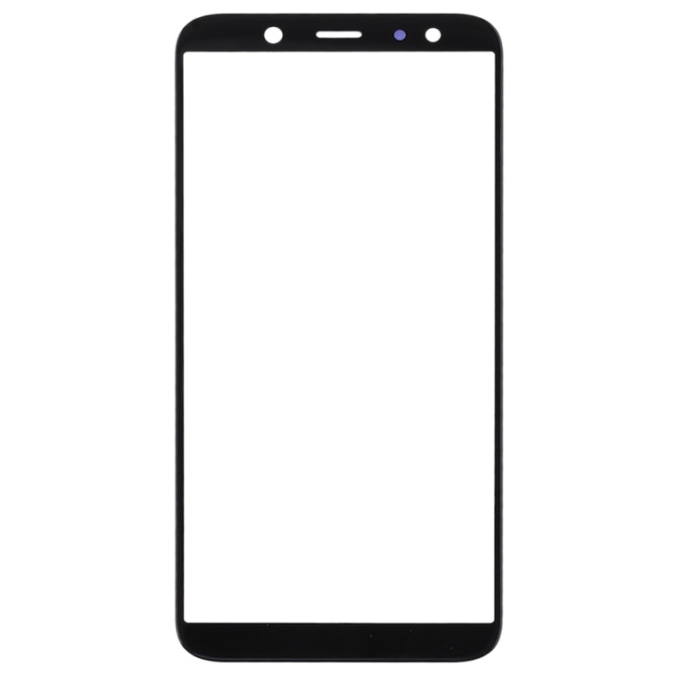 Samsung Galaxy A6 (2018) - 10pcs Replacement Front Screen Outer Glass Lens (Black) - Compatible & Tested