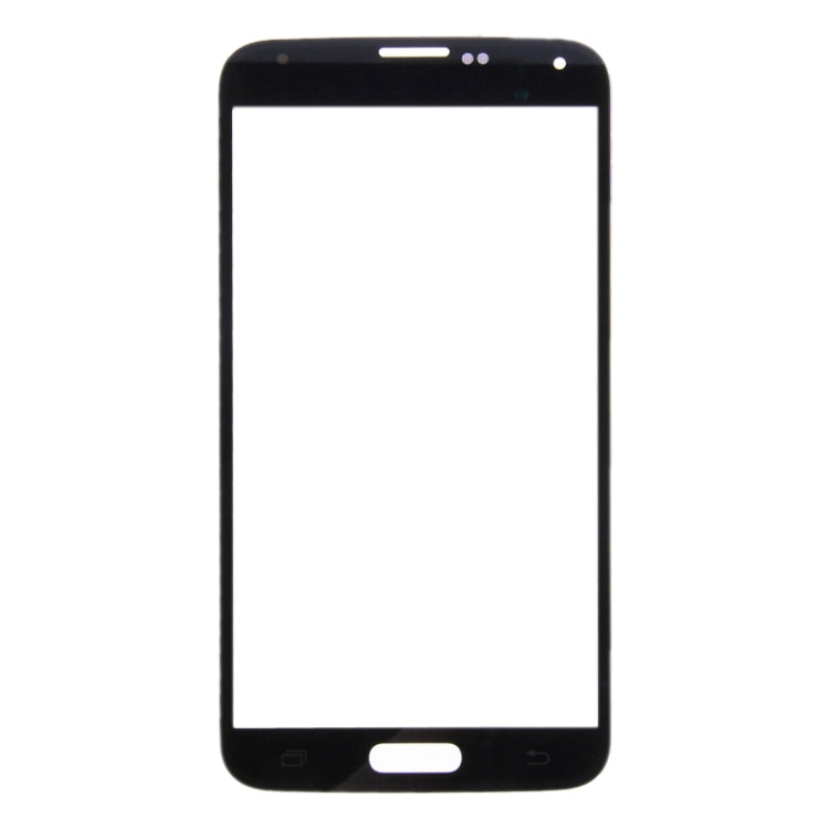 10pcs Black Front Screen Outer Glass Lens for Samsung Galaxy S5 / G900 - Replacement for Cracked Displays