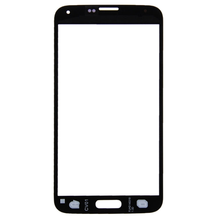 10pcs Black Front Screen Outer Glass Lens for Samsung Galaxy S5 / G900 - Replacement for Cracked Displays