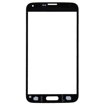 10pcs Black Front Screen Outer Glass Lens for Samsung Galaxy S5 / G900 - Replacement for Cracked Displays