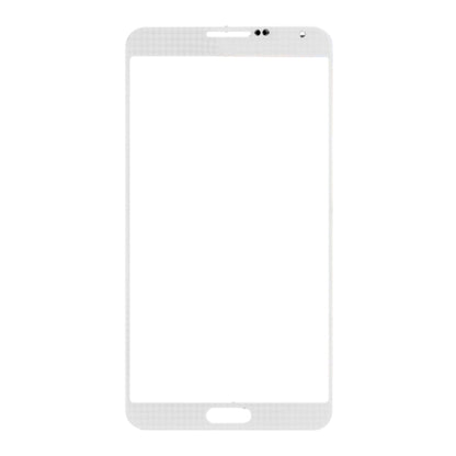 10-Pack Front Glass Lens Replacement for Samsung Galaxy Note III / N9000 (White) - High Quality Repair Parts