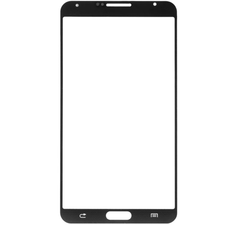 10-Pack Front Glass Lens Replacement for Samsung Galaxy Note III / N9000 (White) - High Quality Repair Parts