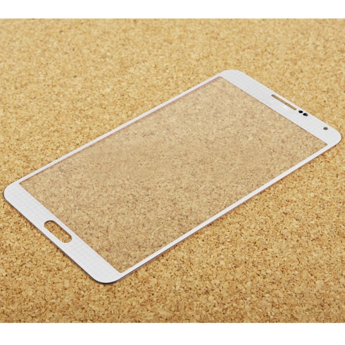 10-Pack Front Glass Lens Replacement for Samsung Galaxy Note III / N9000 (White) - High Quality Repair Parts
