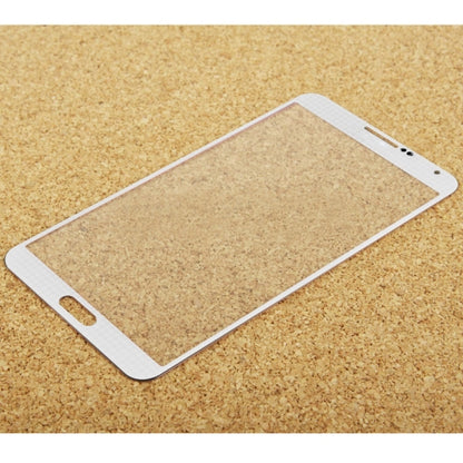 10-Pack Front Glass Lens Replacement for Samsung Galaxy Note III / N9000 (White) - High Quality Repair Parts