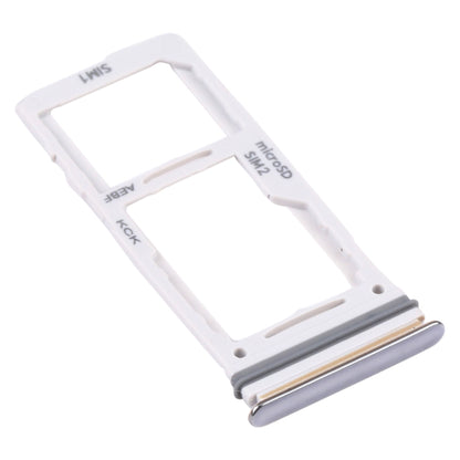 Samsung Galaxy A52 SM-A525 SIM Card Tray + Micro SD Card Tray (Silver) - Replacement Part for Your Device