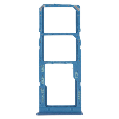 Samsung Galaxy A12 SM-A125 SIM Card Tray + Micro SD Card Tray Replacement (Blue) - Fully Compatible, Quality Checked