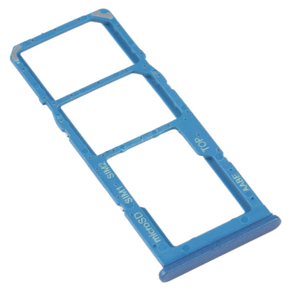 Samsung Galaxy A12 SM-A125 SIM Card Tray + Micro SD Card Tray Replacement (Blue) - Fully Compatible, Quality Checked