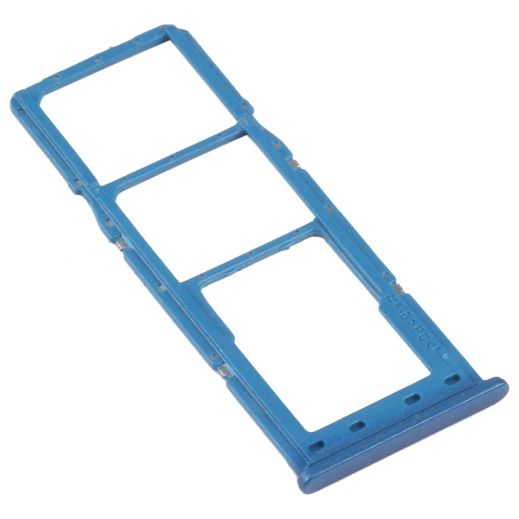 Samsung Galaxy A12 SM-A125 SIM Card Tray + Micro SD Card Tray Replacement (Blue) - Fully Compatible, Quality Checked