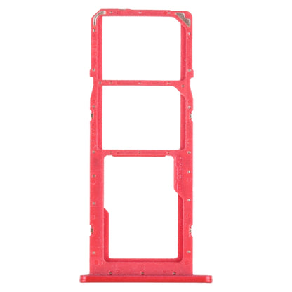 Samsung Galaxy A02s SM-A025 SIM Card Tray & Micro SD Card Tray Replacement (Red) - Quality Checked