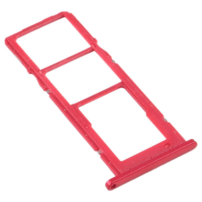 Samsung Galaxy A02s SM-A025 SIM Card Tray & Micro SD Card Tray Replacement (Red) - Quality Checked
