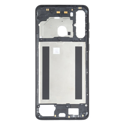 Samsung Galaxy A21 SM-A215 Black Middle Frame Bezel Plate Replacement - Compatible & Quality Checked