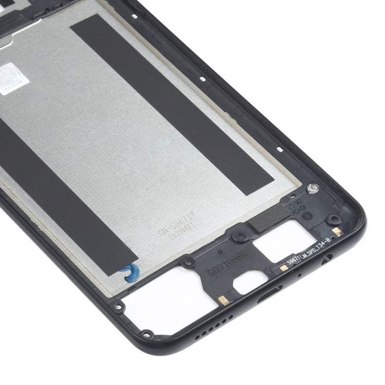 Samsung Galaxy A21 SM-A215 Black Middle Frame Bezel Plate Replacement - Compatible & Quality Checked