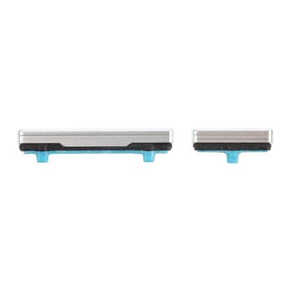 Samsung Galaxy S21+ 5G Volume Control & Power Button Replacement (Silver) - Compatible & Fully Functional