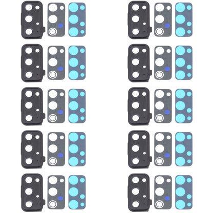 10pcs Black Camera Lens Covers for Samsung Galaxy S20 FE 5G SM-G781 - Replacement Parts
