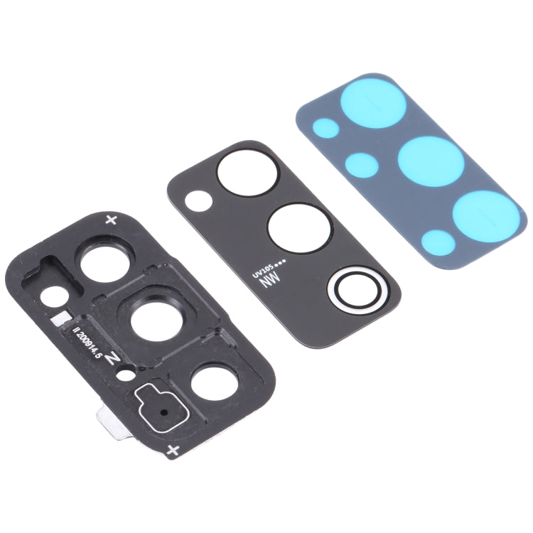 10pcs Black Camera Lens Covers for Samsung Galaxy S20 FE 5G SM-G781 - Replacement Parts