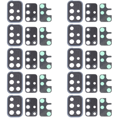 10-Pack Black Camera Lens Cover Replacement for Samsung Galaxy A71 5G SM-A716 - Perfect Fit & Quality Checked