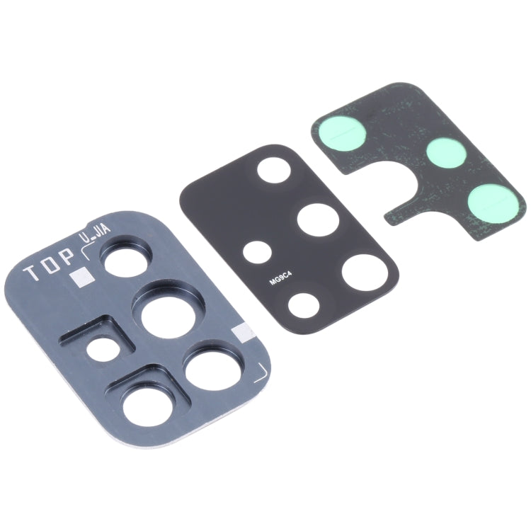 10-Pack Black Camera Lens Cover Replacement for Samsung Galaxy A71 5G SM-A716 - Perfect Fit & Quality Checked