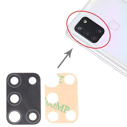 10pcs Back Camera Lens Replacement for Samsung Galaxy A21s SM-A217 - Professional Installation Recommended