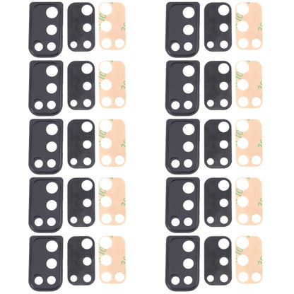 10pcs Black Camera Lens Cover Replacement for Samsung Galaxy M21 SM-M215 - Perfect Fit & Quality Assurance