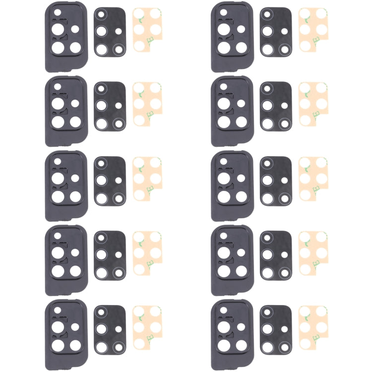 10-Pack Camera Lens Cover Replacement for Samsung Galaxy M51 (SM-M515) - Quality Assurance Included