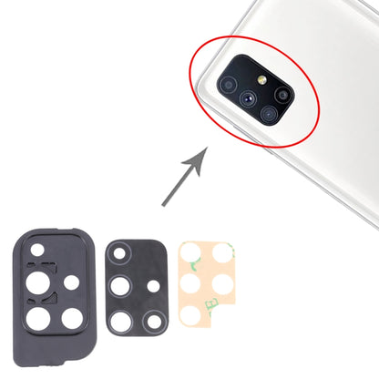10-Pack Camera Lens Cover Replacement for Samsung Galaxy M51 (SM-M515) - Quality Assurance Included