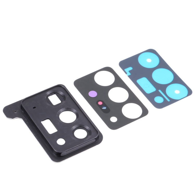 Samsung Galaxy Note20 Ultra 5G SM-N986 Camera Lens Cover Replacement (Black) - 10pcs Set