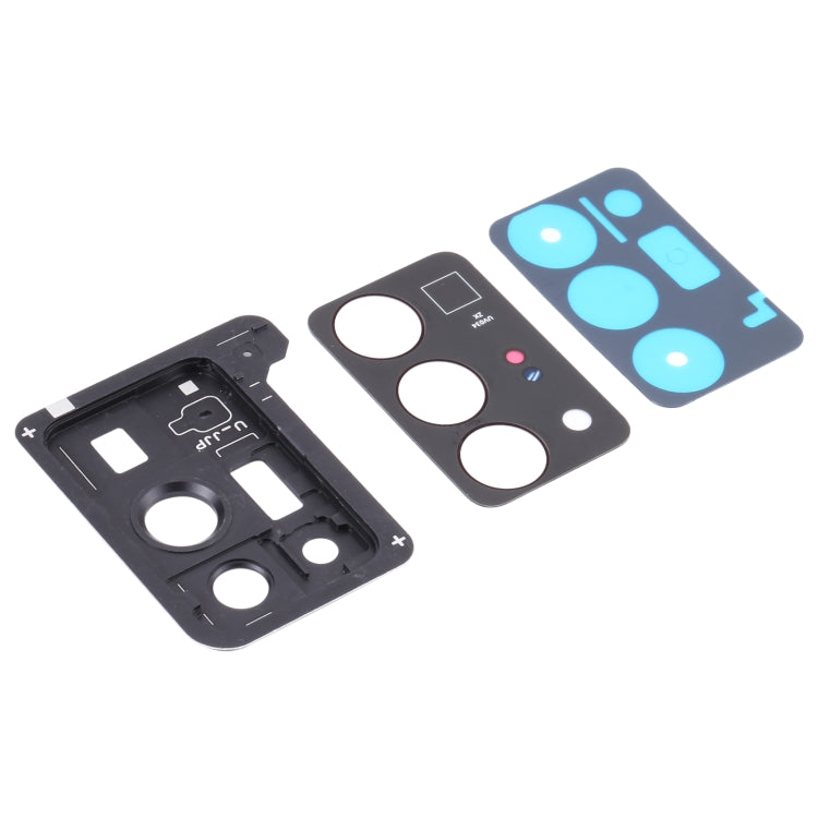 Samsung Galaxy Note20 Ultra 5G SM-N986 Camera Lens Cover Replacement (Black) - 10pcs Set