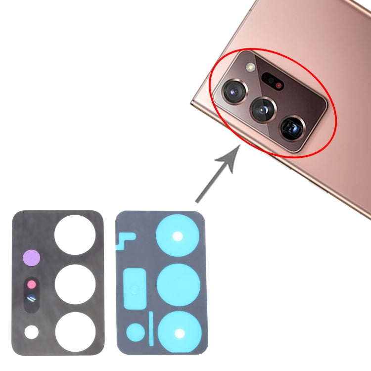 10pcs Replacement Back Camera Lens for Samsung Galaxy Note20 Ultra 5G SM-N986 - Quality Checked