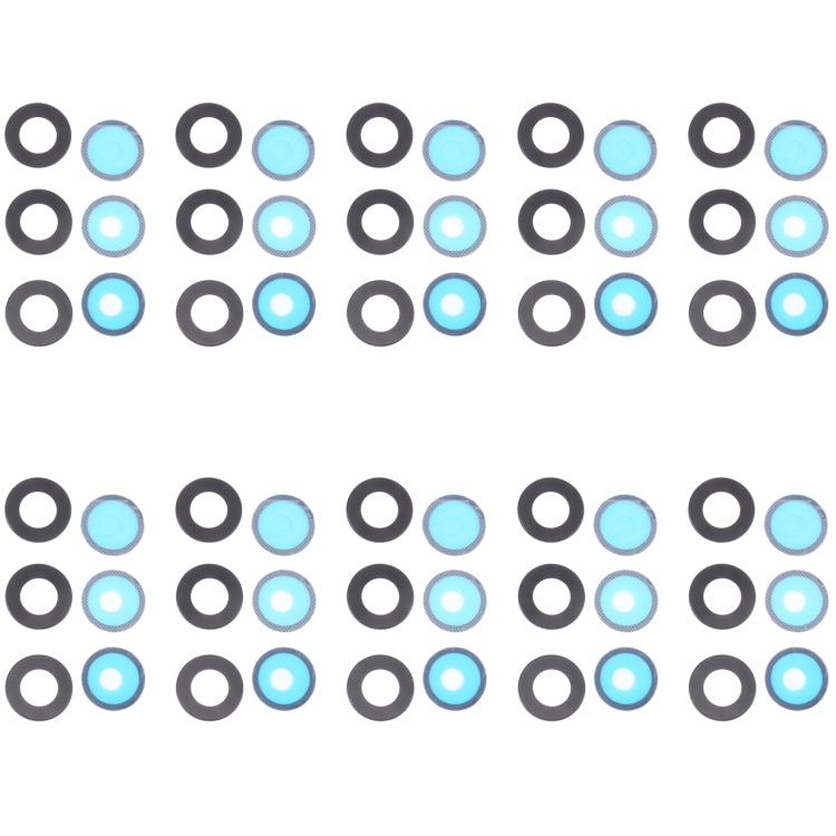 10-Pack Replacement Back Camera Lens for Samsung Galaxy A72 (SM-A725) - High-Quality Repair Parts