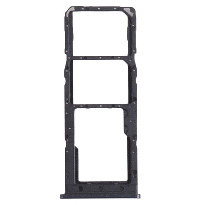 Samsung Galaxy M12 SM-M127 SIM Card Tray + Micro SD Card Tray Replacement (Black) - Quality Checked