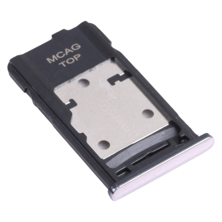Samsung Galaxy M31s SM-M317 SIM Card Tray & Micro SD Card Tray Replacement (Silver) - Compatible Parts