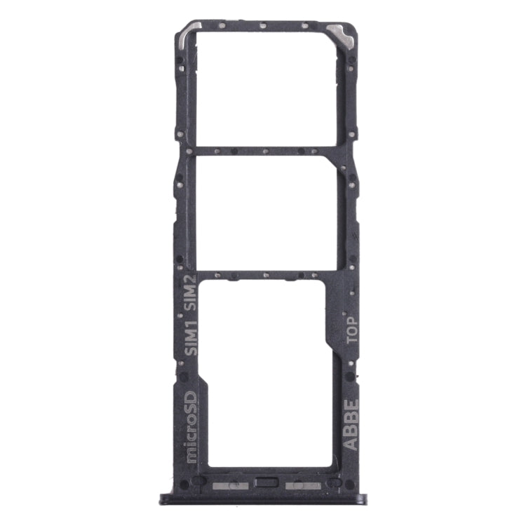 Samsung Galaxy A22 SM-A225 SIM & Micro SD Card Tray Replacement (Black) - Compatible, Professional Installation Recommended