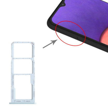 Green SIM Card Tray Set for Samsung Galaxy A22 SM-A225 - Includes SIM & Micro SD Card Trays