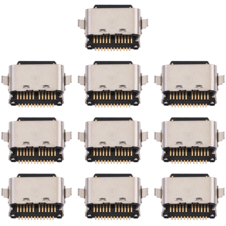 Samsung Galaxy Tab A7 Lite (SM-T220/SM-T225) Charging Port Connector - 10pcs Replacement Parts