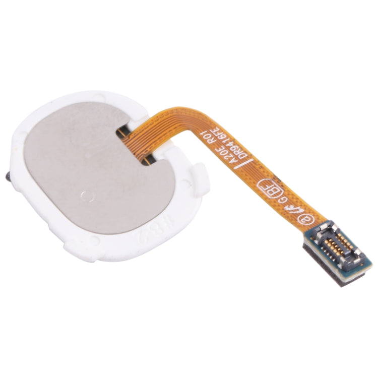 Samsung Galaxy A20e / A20 Fingerprint Sensor Flex Cable Replacement (White) - Compatible & Tested