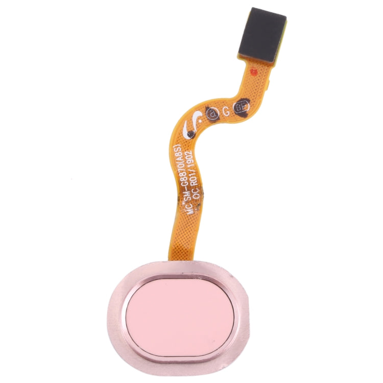 Samsung Galaxy A8s SM-G887 Fingerprint Sensor Flex Cable Replacement (Pink) - Compatible & Tested