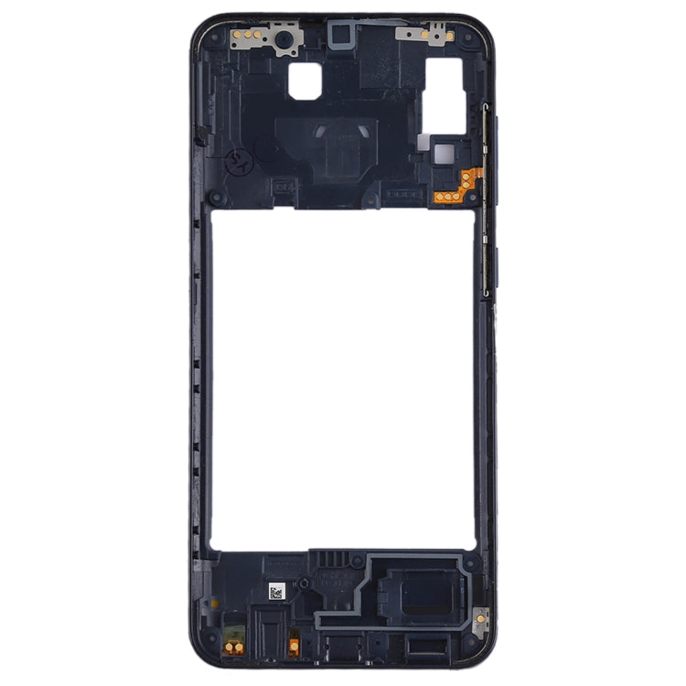 Black Middle Frame Bezel Plate Replacement for Samsung Galaxy A20 - Quality Checked & Ready to Install